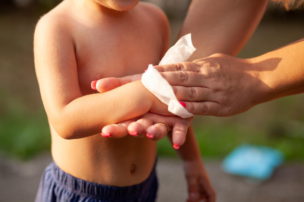 home care pediátrico no verão com cuidados domiciliares